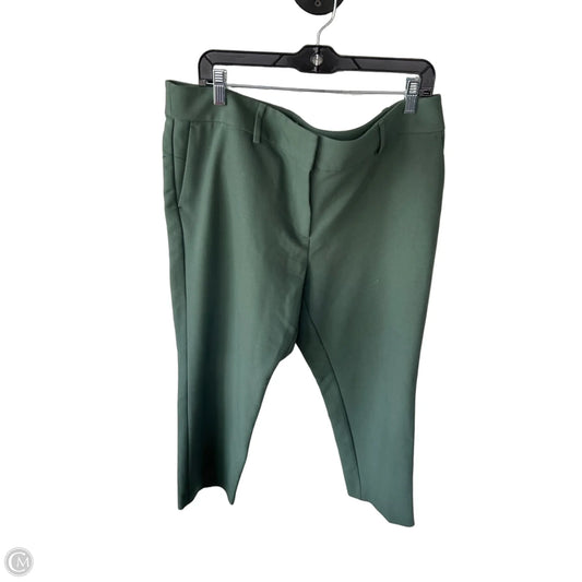 Pants Dress By Loft In Green, Size: 14