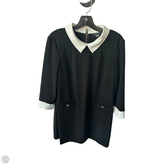 Dress Work By Tommy Hilfiger In Black & White, Size: L