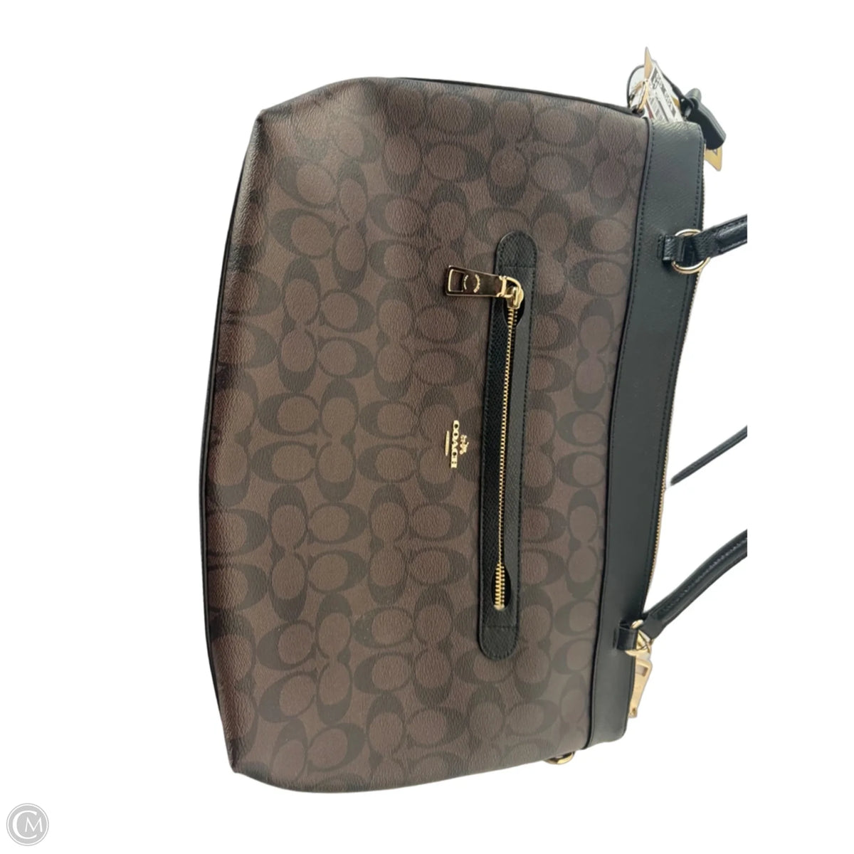 Tote Designer By Coach, Size: Medium