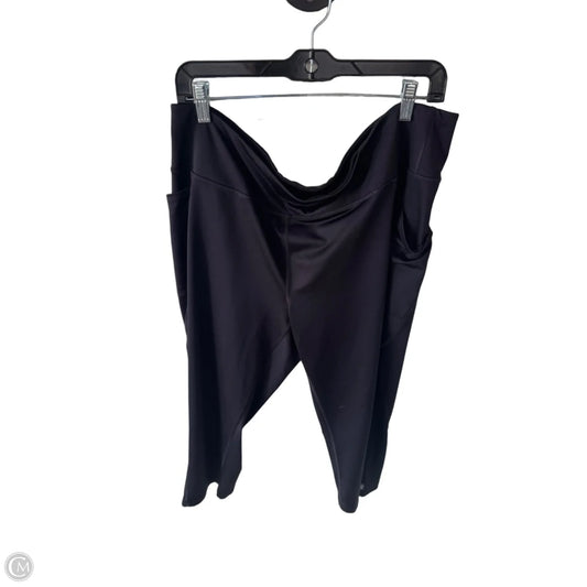 Athletic Leggings Capris By Tek Gear In Black, Size: 2x