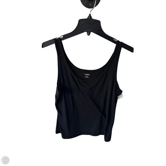 Top Sleeveless Basic By Sonoma In Black, Size: Xl