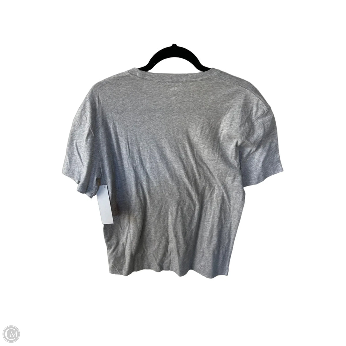 Top Short Sleeve By Roots In Grey, Size: S