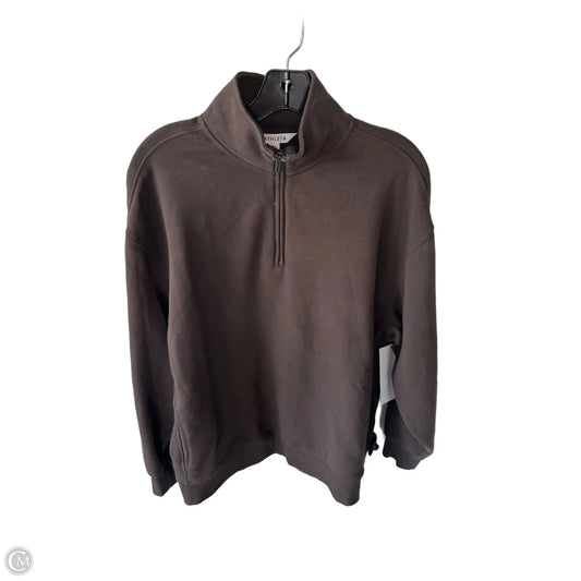 Athletic Sweatshirt Collar By Athleta In Brown, Size: M