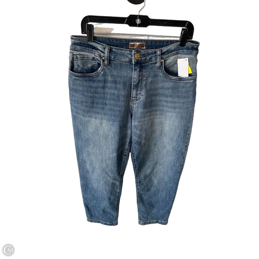 Jeans Boyfriend By Kut In Blue Denim, Size: 6