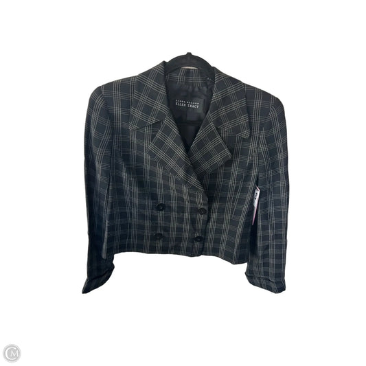 Blazer By Linda Allard In Black & Tan, Size: 8p