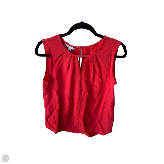 Top Sleeveless By 41 Hawthorn In Orange, Size: Sp
