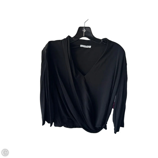 Top 3/4 Sleeve By Cma In Black, Size: M