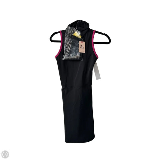 Athletic Dress By Sincerely Jules In Black & Pink, Size: Xs
