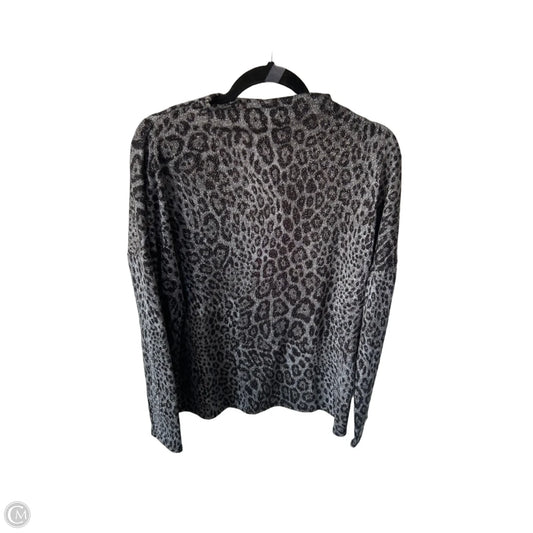 Top Long Sleeve By Inc In Animal Print, Size: Xl