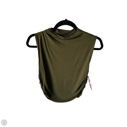 Top Sleeveless By Old Navy In Green, Size: M