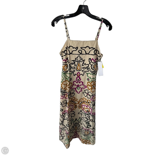 Dress Casual Maxi By Evereve In Black & Tan, Size: M
