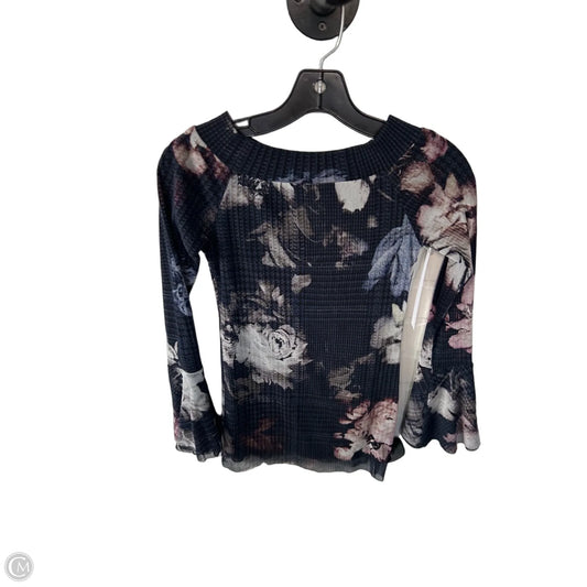 Top Long Sleeve By Cma In Blue & Pink, Size: S