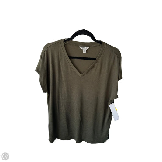 Top Short Sleeve Basic By Orvis In Green, Size: L