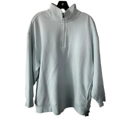 Athletic Sweatshirt Collar By Athleta In Blue, Size: Xl