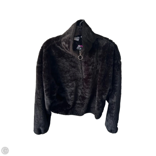 Jacket Fleece By Puma In Black, Size: S