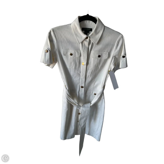Dress Work By Lauren By Ralph Lauren In White, Size: S