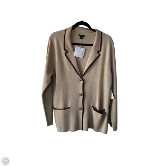 Blazer By J. Jill In Tan, Size: L