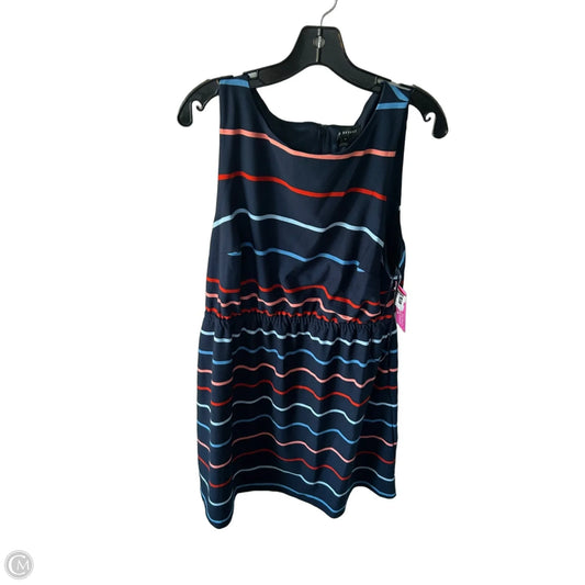 Dress Work By Lane Bryant In Blue & Pink, Size: L