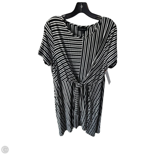 Dress Casual Midi By Lane Bryant In Black & White, Size: Xl