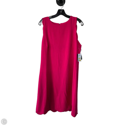 Dress Party Short By Anne Klein In Pink, Size: L