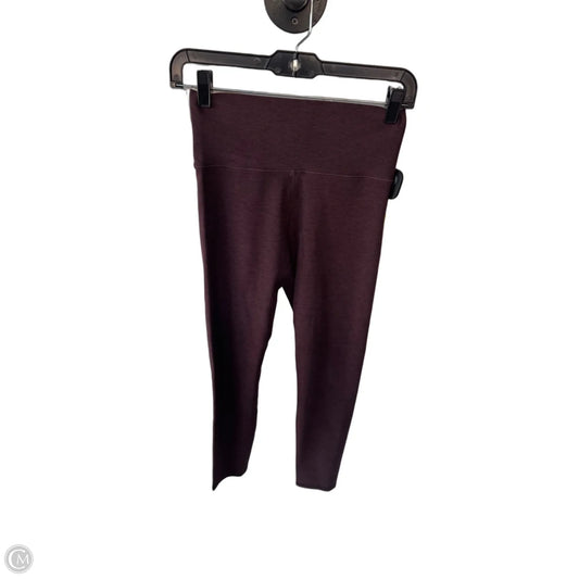 Athletic Leggings By Vuori In Brown & Red, Size: S