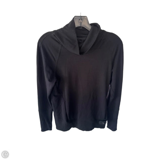 Athletic Sweatshirt Collar By Lululemon In Black, Size: S