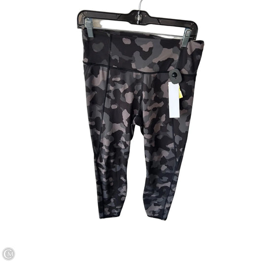 Athletic Leggings By Athleta In Grey, Size: M