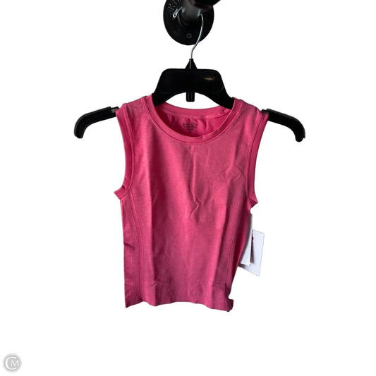 Athletic Tank Top By Athleta In Pink, Size: Xxs