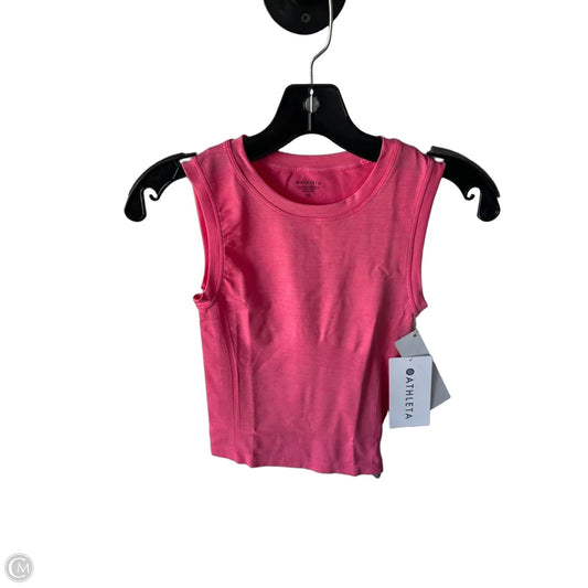 Athletic Tank Top By Athleta In Pink, Size: Xxs