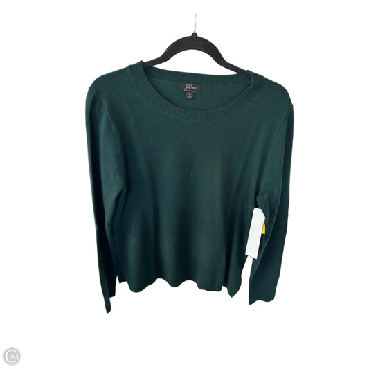 Sweater Cashmere By J. Crew In Green, Size: L
