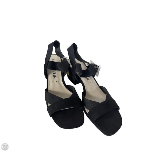 Sandals Heels Block By Anne Klein In Black, Size: 10