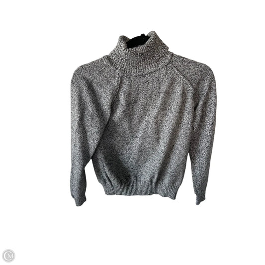 Sweater By Karen Scott In Black & White, Size: Mp