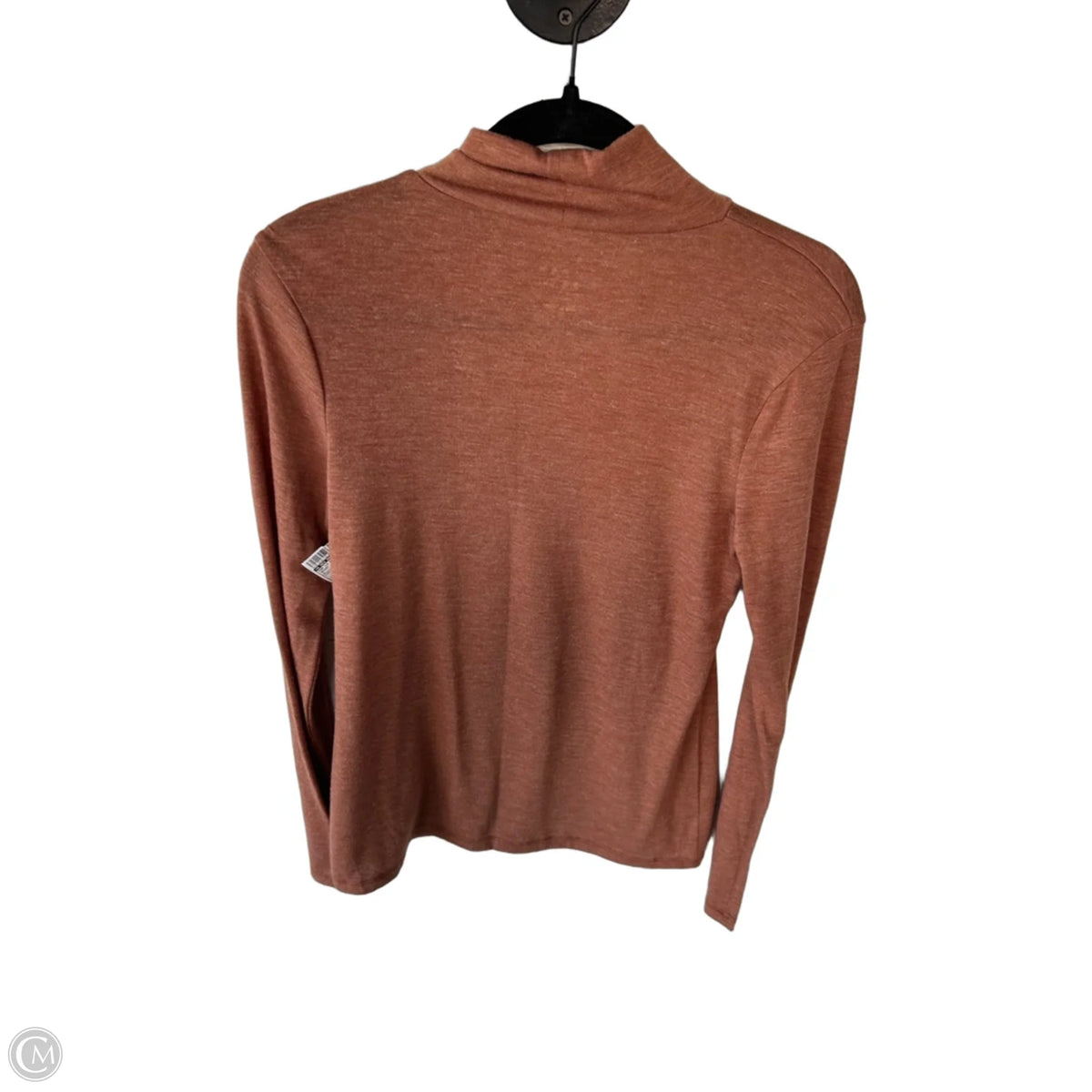 Top Long Sleeve Basic By A New Day In Brown, Size: S