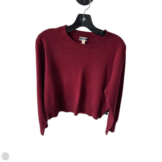 Sweater Cashmere By J. Crew In Red, Size: L