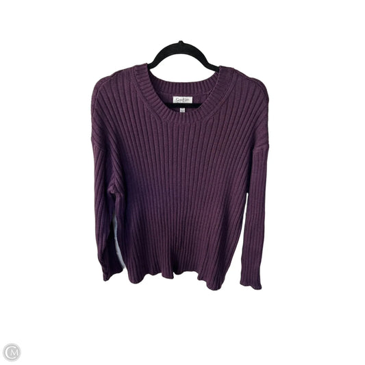 Sweater By Jessica Simpson In Purple, Size: Xl