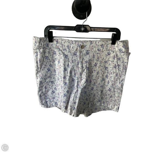 Shorts By Jachs Girlfirend In Purple & White, Size: Xl