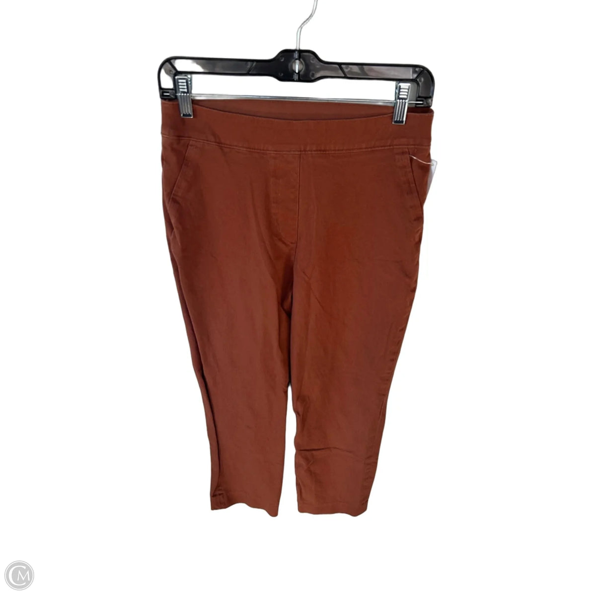 Pants Cropped By Spanx In Brown, Size: M