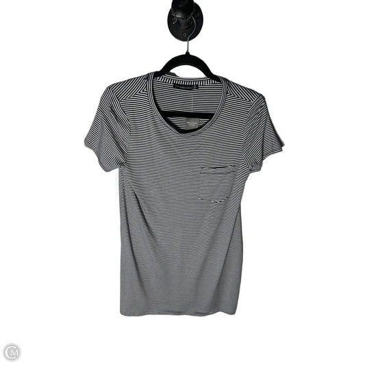 Dress Casual Short By Abercrombie And Fitch In Blue & White, Size: Sp