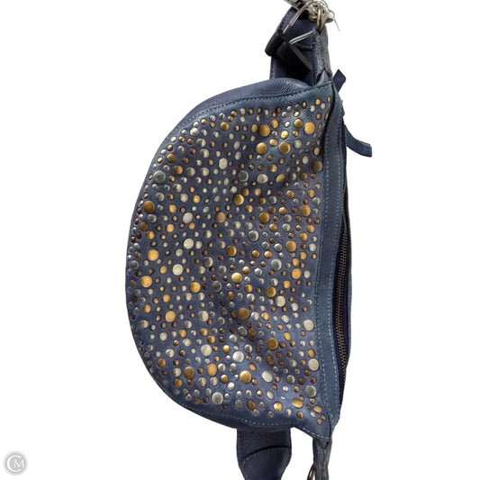 Handbag Leather By Cma, Size: Medium