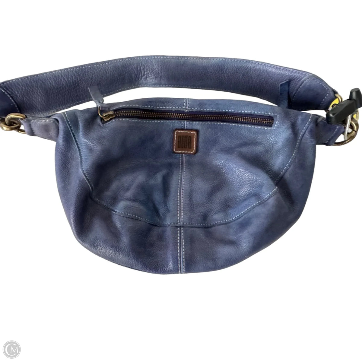 Handbag Leather By Cma, Size: Medium