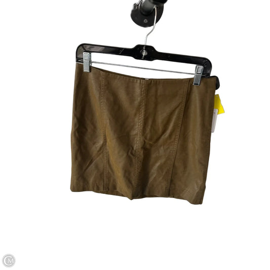 Skirt Mini & Short By Free People In Green, Size: 6