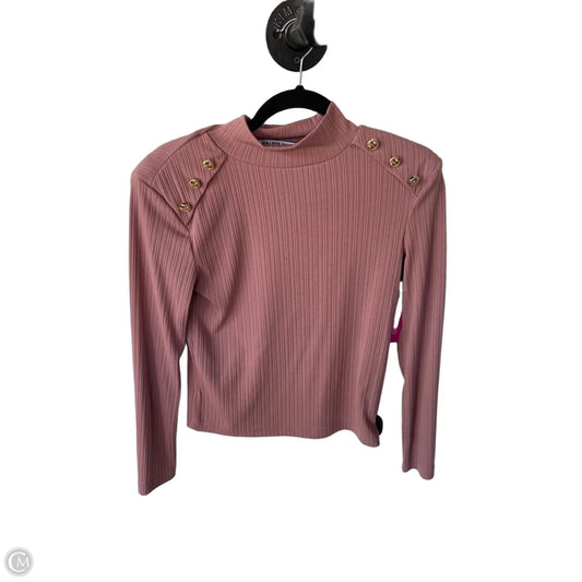 Top Long Sleeve By Walter Baker In Pink, Size: S
