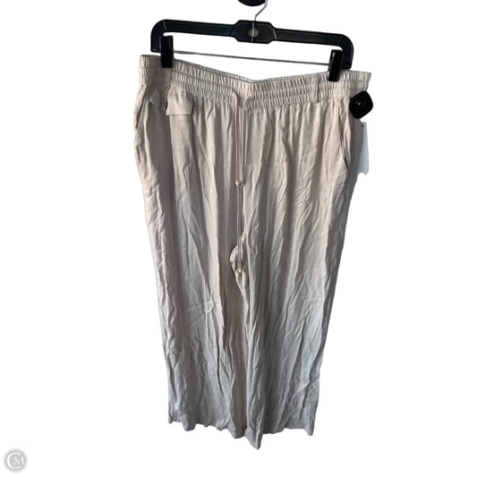 Pants Wide Leg By Maeve In Cream, Size: L