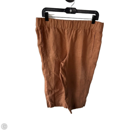 Pants Linen By J. Jill In Brown, Size: Mp