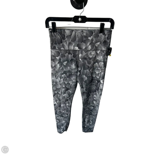 Athletic Leggings By Athleta In Grey & White, Size: S