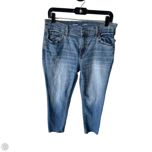 Jeans Boyfriend By Old Navy In Blue Denim, Size: 4
