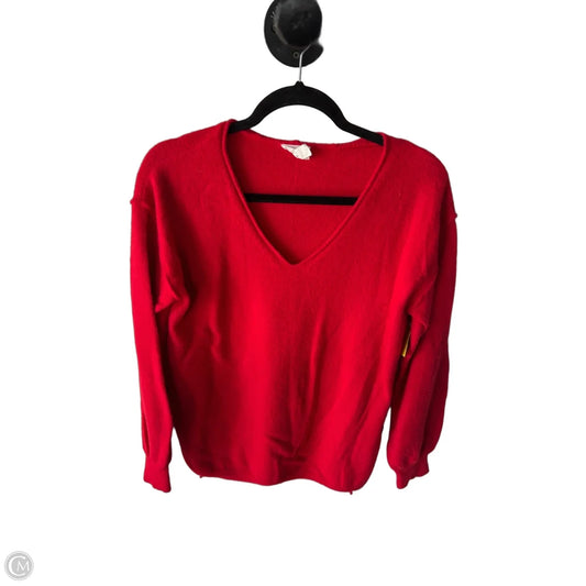 Sweater By Caslon In Red, Size: S
