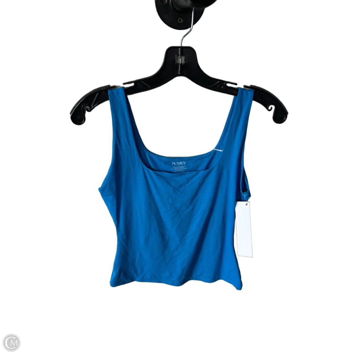Top Sleeveless Basic By Pumiey In Blue, Size: M