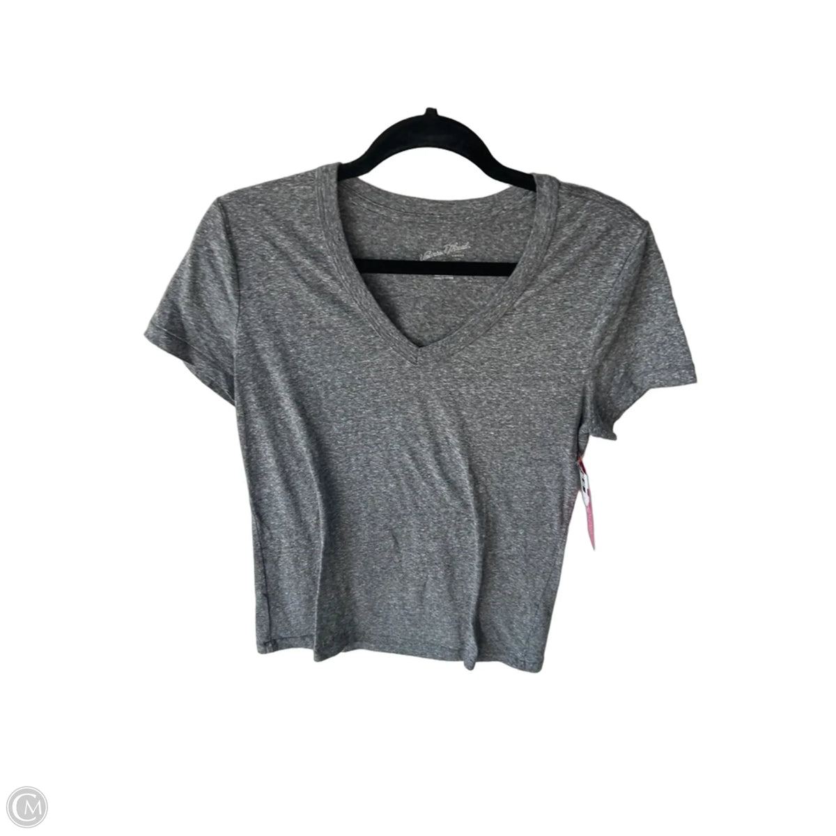 Top Short Sleeve Basic By Universal Thread In Grey, Size: S