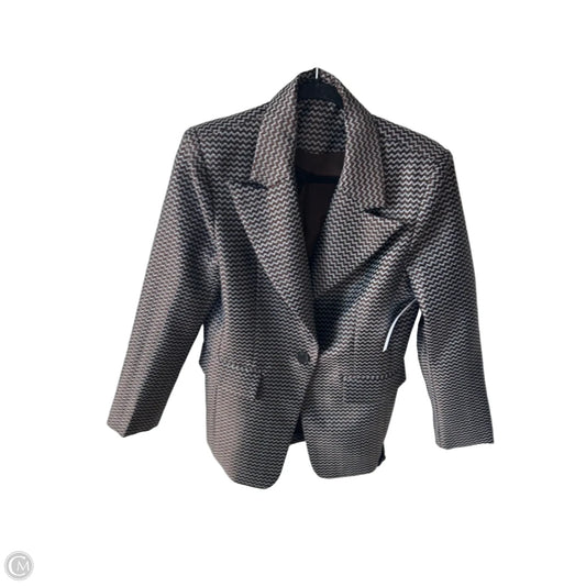 Blazer By Anewsta In Blue & Brown, Size: S